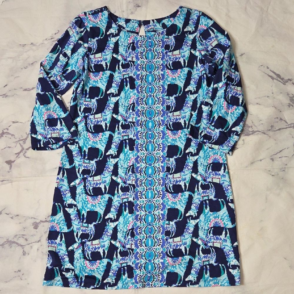Lilly Pulitzer Alpaca My Bags Cotton Dress